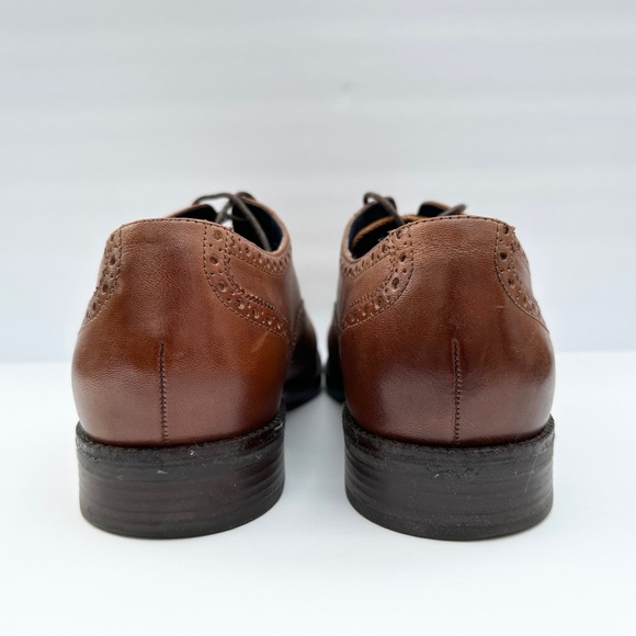 Cole Haan Men's Wayne Cap Oxford Dress Brown Shoes Size 11 - Picture 8 of 9